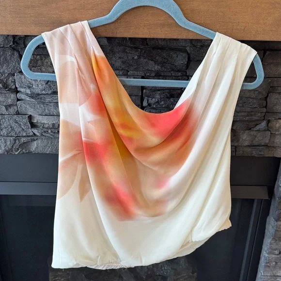 Dynamite Multicolor Asymmetrical Top - Picture 4 of 5